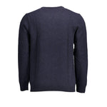 Lyle & Scott Blue Wool Sweater LY-15061-S