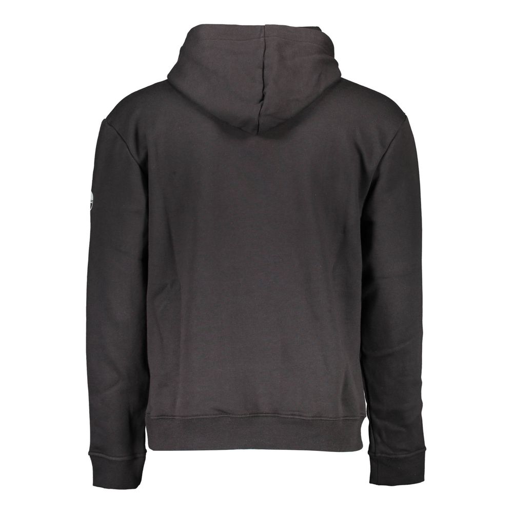 North Sails Black Cotton Sweatshirt
