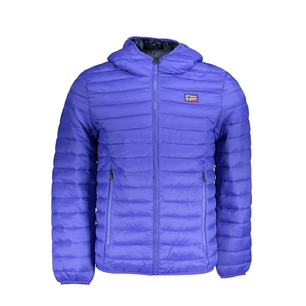 Norway 1963 Blue Polyamide Jacket NO-20753-XXL