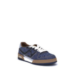Fendi FF Denim Sneakers FE-7E1495AU2NF1SVJ-EU41.5/US8.5