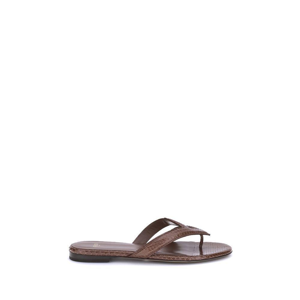 Fendi Infradito Ayers Sandals FE-8Y8712AUEEF1T31-EU36/US6