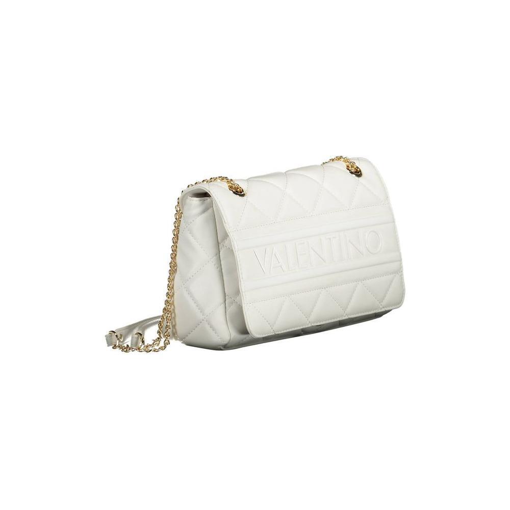 Mario Valentino White Polyethylene Handbag