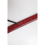 Dolce & Gabbana Red Classic Metal DG Logo Buckle Belt BEL9403-85