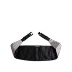 Dolce & Gabbana Gray Men 100% Silk Belt Wide Waist Cummerbund BEL9455-44
