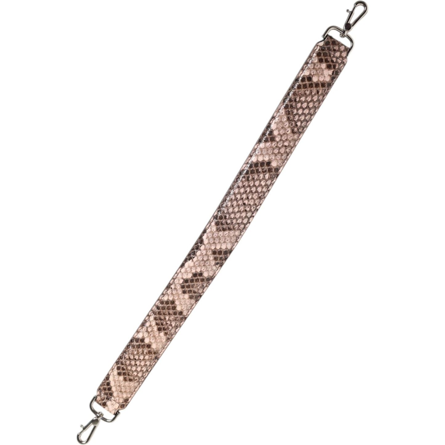 Dolce & Gabbana Brown Exotic Leather Handbag Accessory Shoulder Strap WMB454