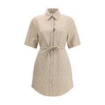 Fendi Chambray Dress FE-FLD562ASMFF1SAZ-IT40 | M