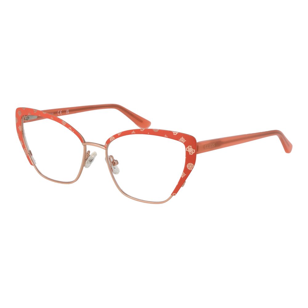 Guess Orange Women Glasses Frame
