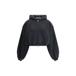 Alexander Wang Cropped zip-up Hoodie AL-1CC3251057001-S