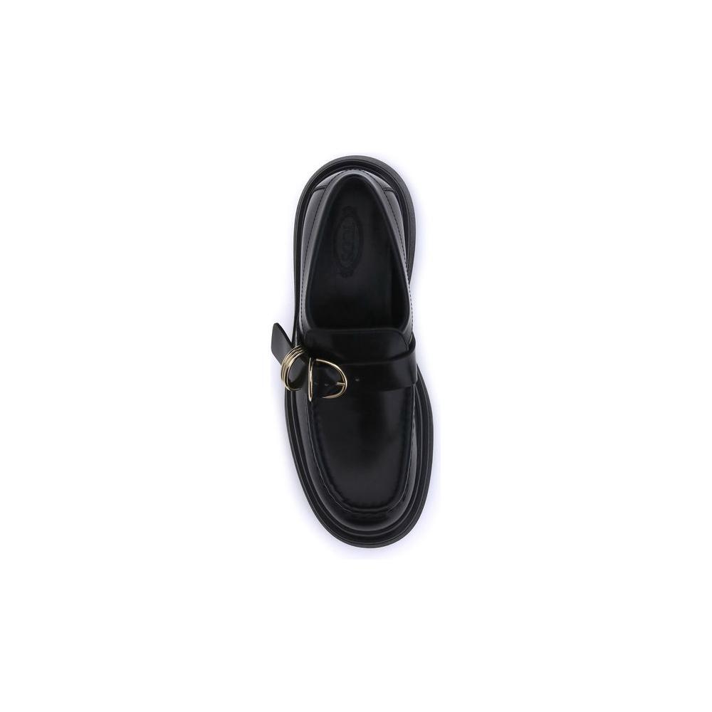 Tod's Rings leather Loafers TO-XXW74L0JL10TWRB999-EU36/US6
