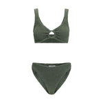 Hunza G Julia Swimsuit HU-BJULIATXMETALLICKH-ONE SIZE