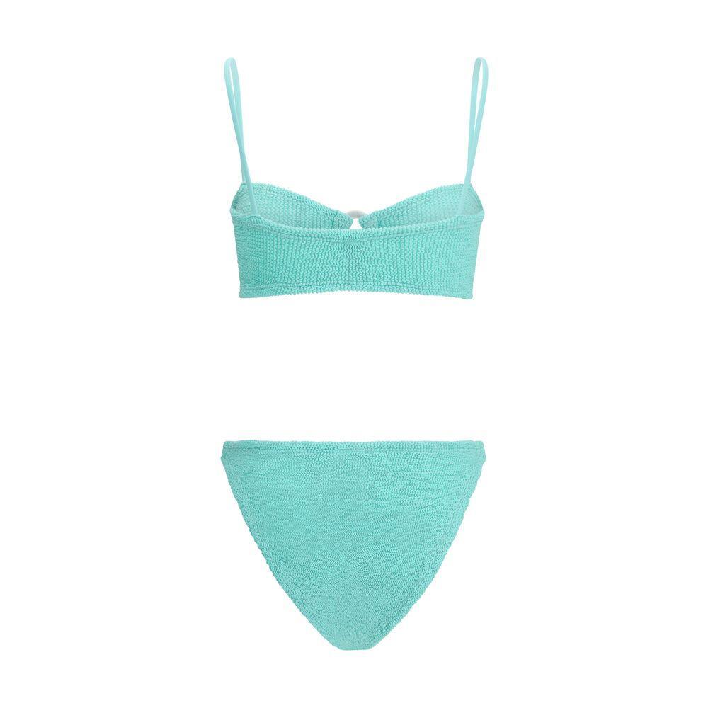 Hunza G Misty Swimsuit HU-BMISTYPRLMETALLICMI-ONE SIZE