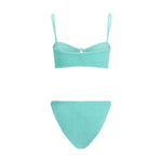 Hunza G Misty Swimsuit HU-BMISTYPRLMETALLICMI-ONE SIZE
