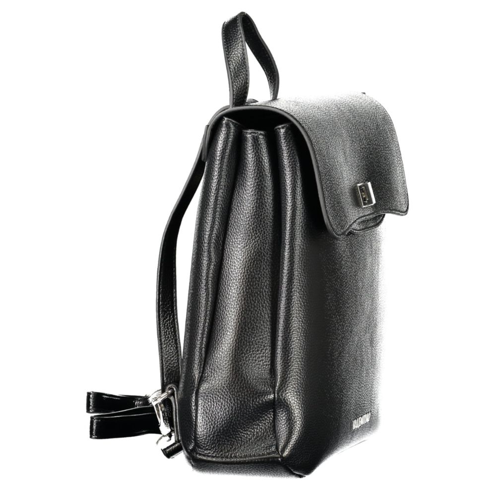 Mario Valentino Black Polyethylene Backpack