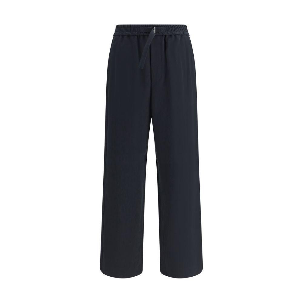 Ami Paris Cotton wide-leg Pants AM-HTR214CO0106001-XL