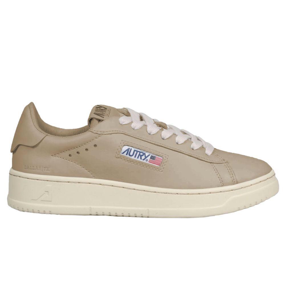 Autry Beige Goatskin Sneaker AU-13017-EU43/US10
