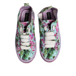 Dolce & Gabbana Multicolor Canvas Espadrilles Sneakers Shoes LA12728-40