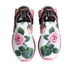 Dolce & Gabbana White Rose Print Sorrento Sneakers Shoes LA12762-36