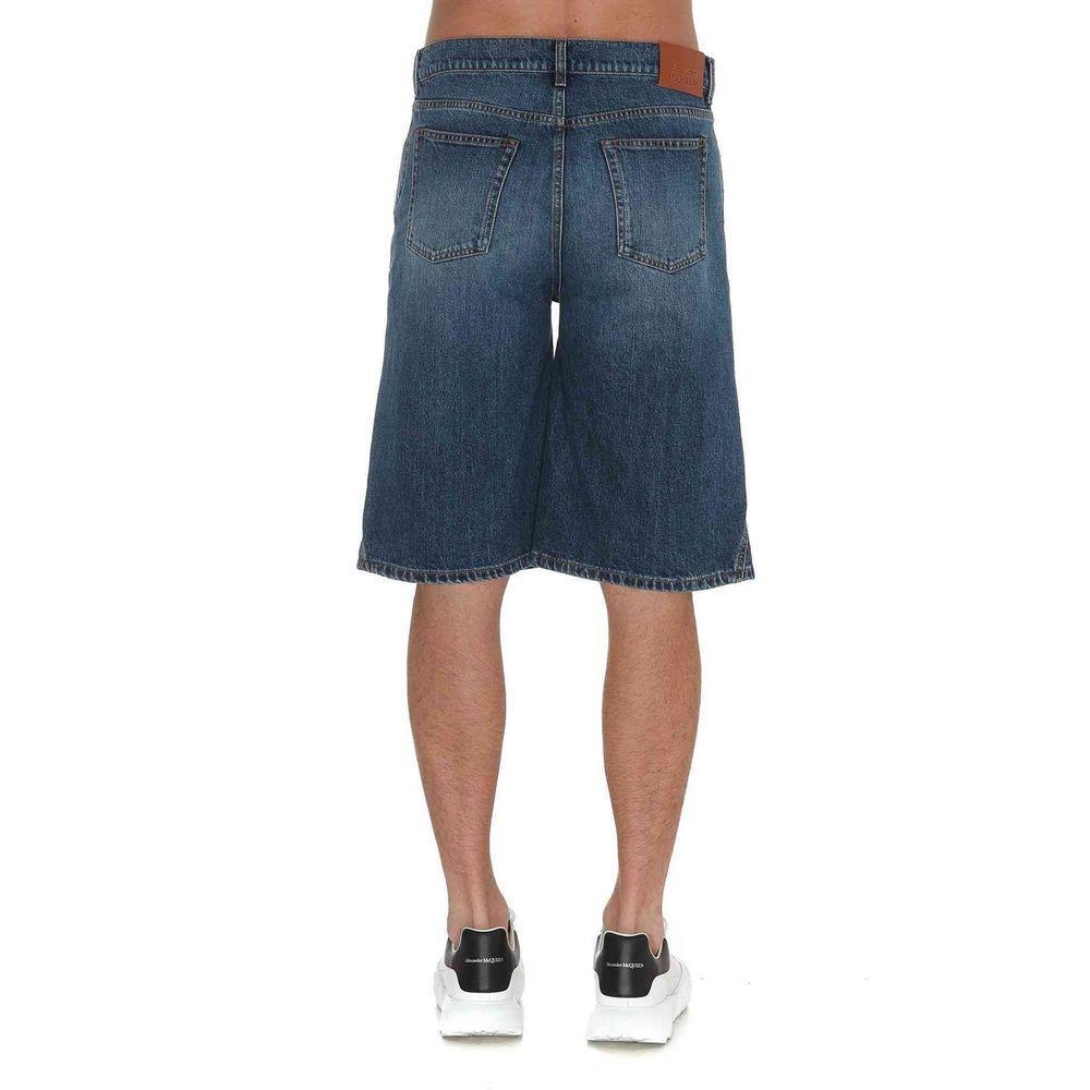 Alexander McQueen Denim Shorts AL-8735151751380-48 | M