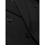 Saint Laurent Double-Breasted Wool Coat SA-8827864252628-48 | M