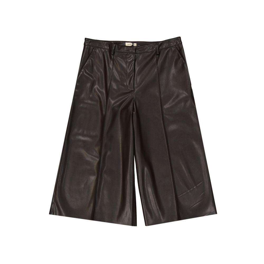 BLANCA VITA Faux Leather Shorts BL-8735246909652-IT46 | S