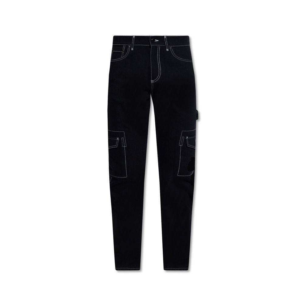 Burberry Denim Cargo Pants BU-8735299535060-W32