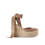 Gianvito Rossi Suede Wedge Espadrilles GI-8850261967060-EU36/US6