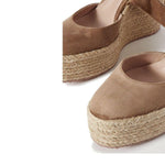 Gianvito Rossi Suede Wedge Espadrilles GI-8850261967060-EU36/US6
