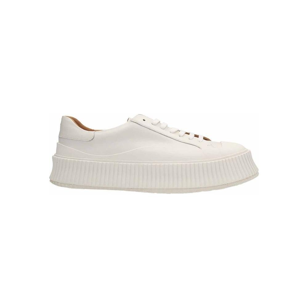 Jil Sander Maxi Sole Leather Sneakers