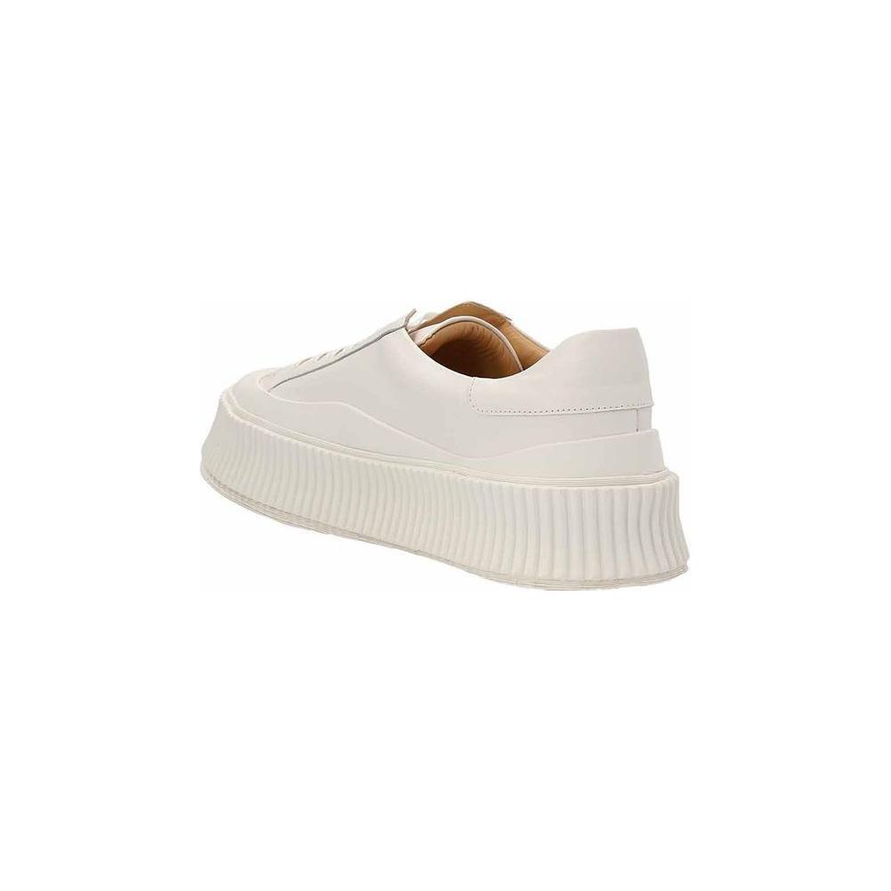 Jil Sander Maxi Sole Leather Sneakers