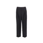 Saint Laurent Cashmere And Wool Flannel 90'S Striped Pants SA-8815637266644-IT52 | XL