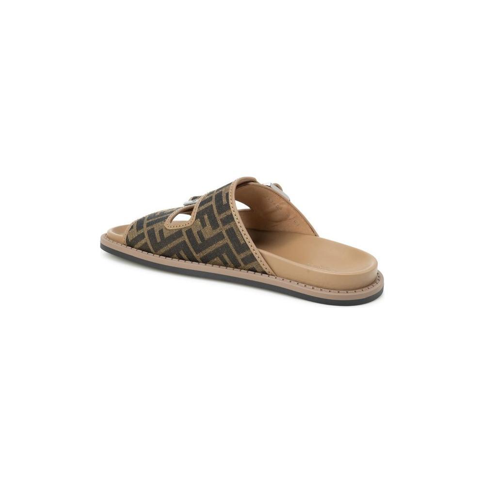 Fendi FF Flat Sandals