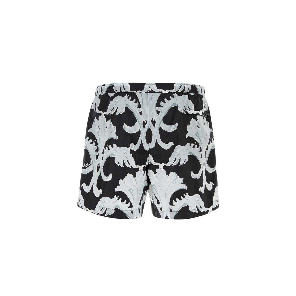 Valentino Metamorphos Wall-Print Swim Shorts VA-8811339055316-48 | M