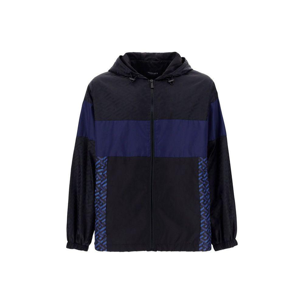 Versace Hooded Windbreaker Jacket VE-8736628408532-48 | M