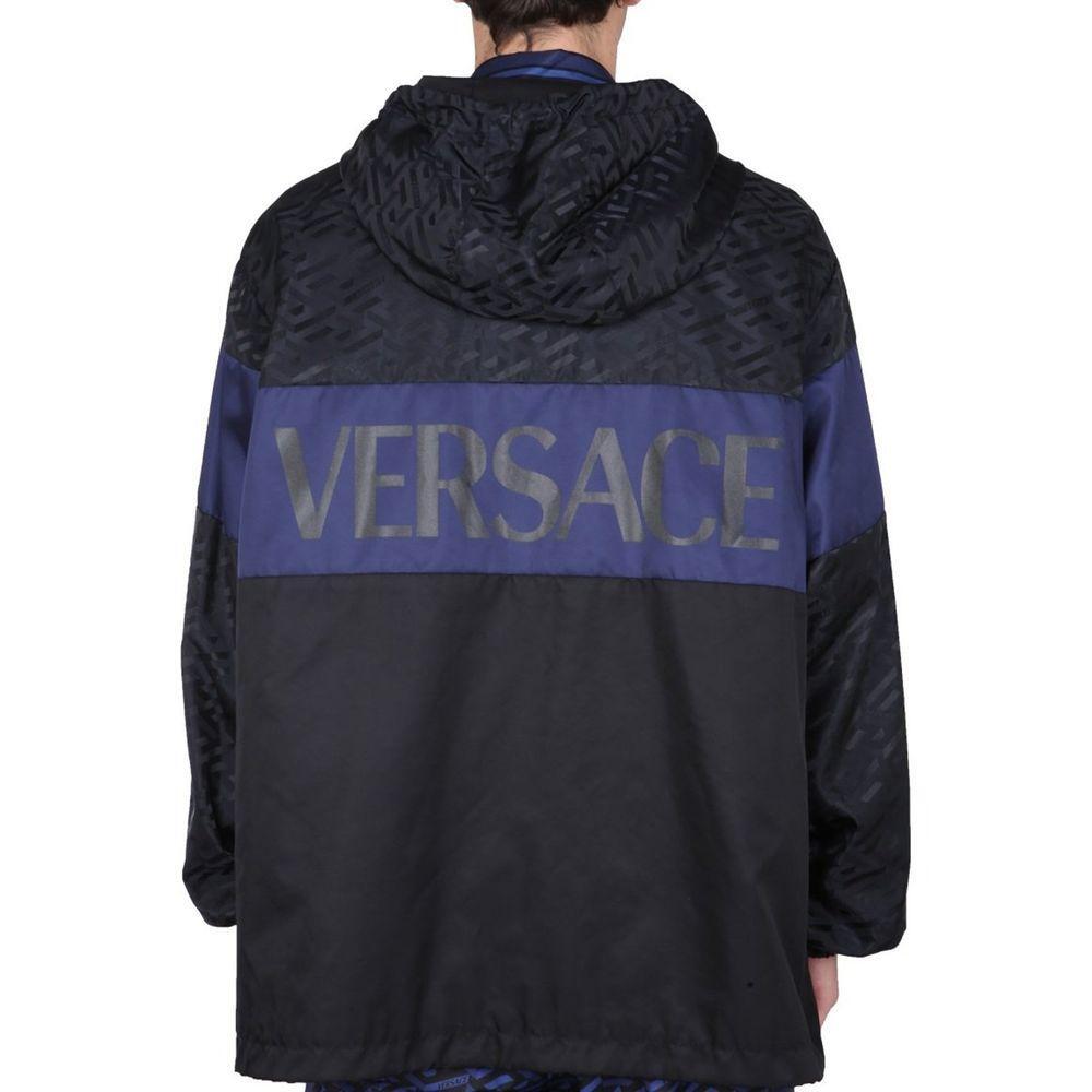 Versace Hooded Windbreaker Jacket VE-8736628408532-48 | M