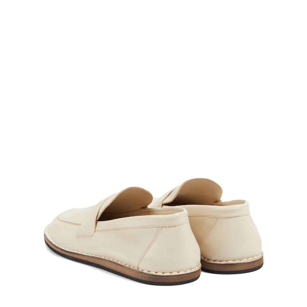 The Row Cary Leather Loafers TH-8735598969044-EU35/US5