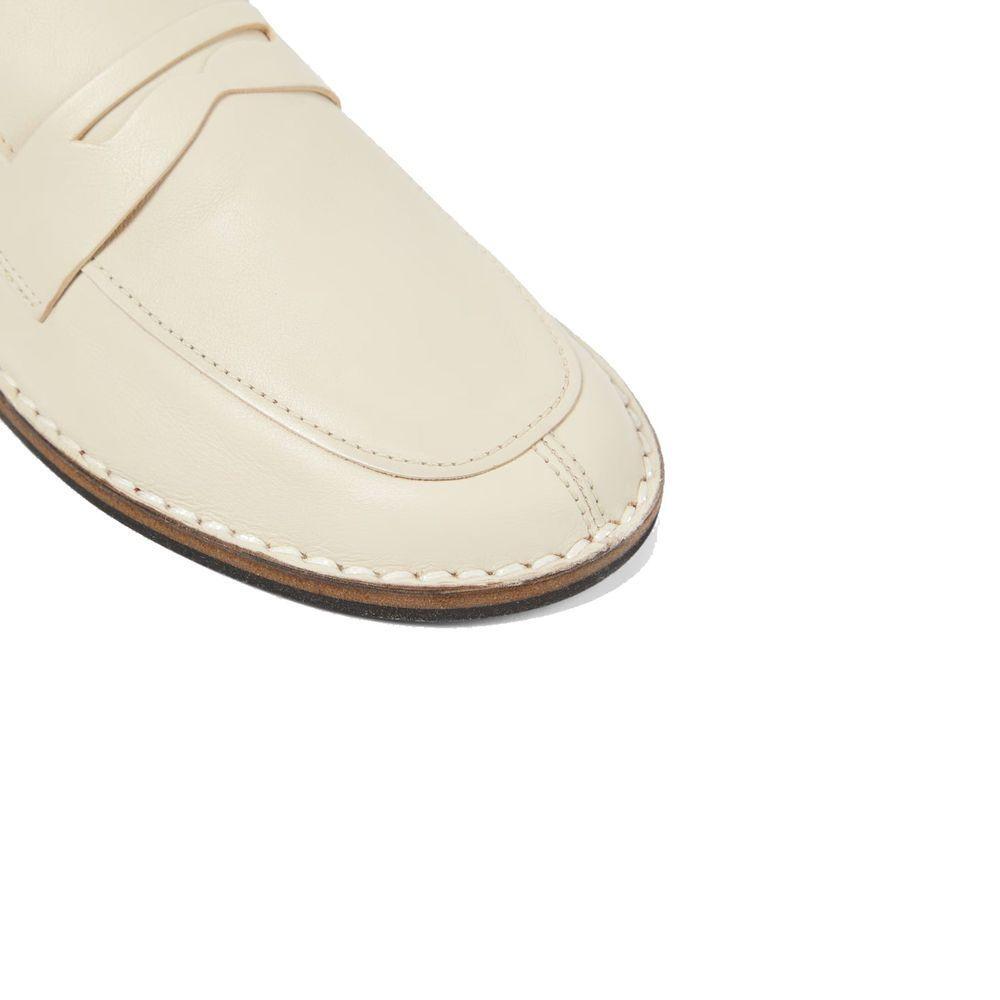 The Row Cary Leather Loafers TH-8735598969044-EU35/US5