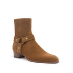 Saint Laurent Wyatt Harness Ankle Boots SA-8735581864148-EU39/US6
