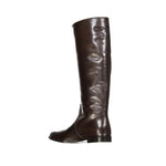 Sergio Rossi Leather Boots SE-8735590088916-EU35.5/US5.5