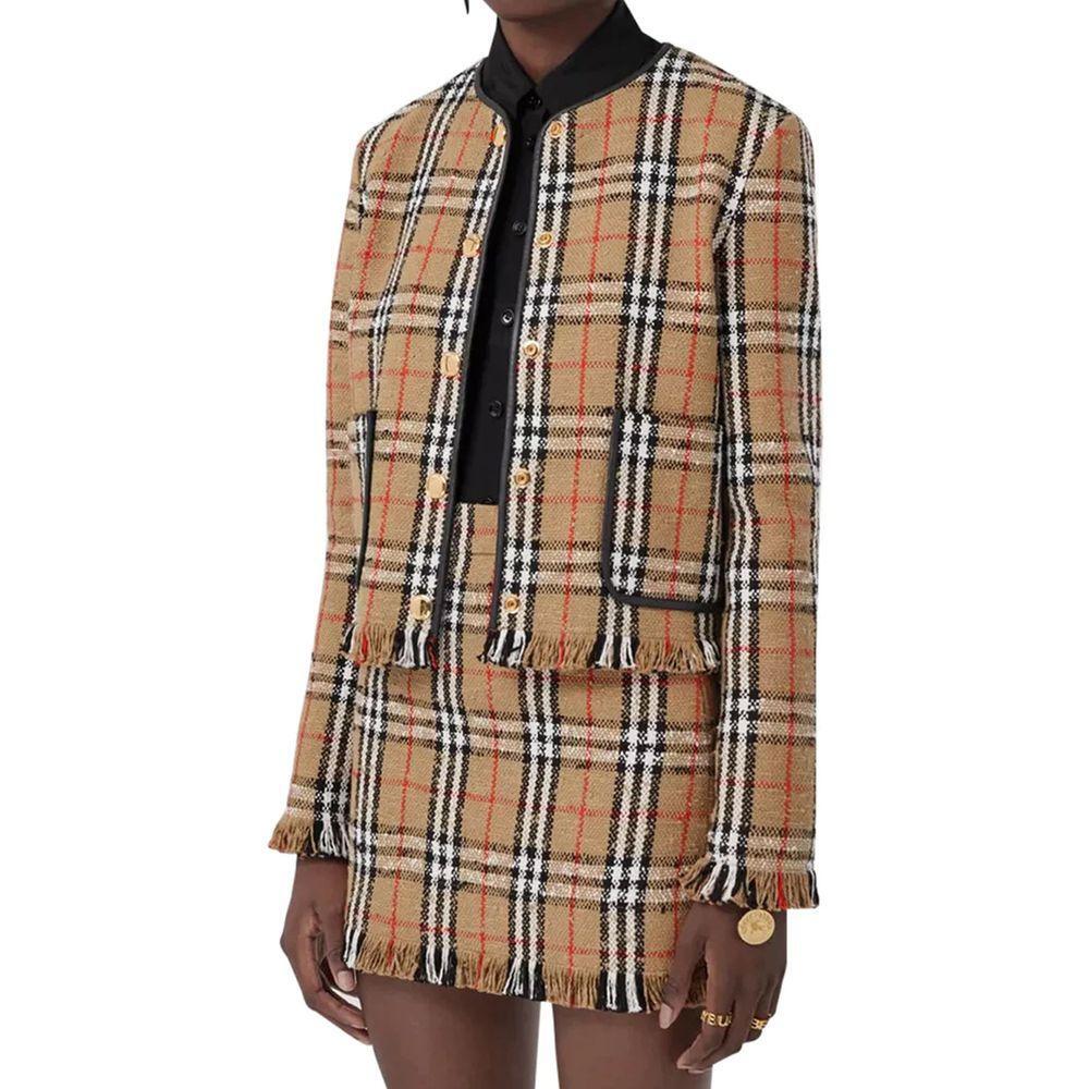 Burberry Vintage Check Motif Jacket BU-8736245121236-36