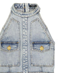 Balmain Denim Mini Dress BA-8736269598932-42