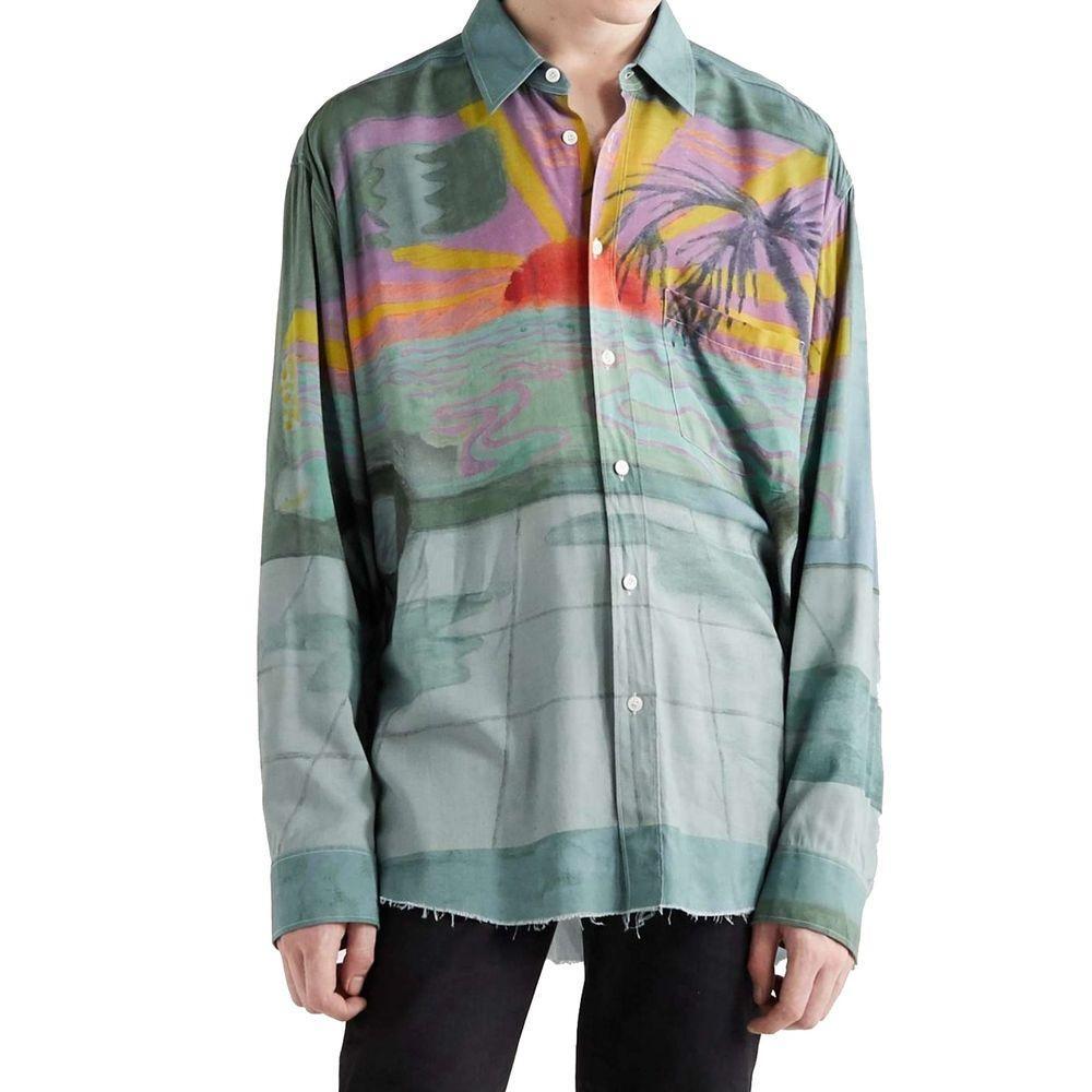 Celine Printed Shirt CE-8736316915924-40