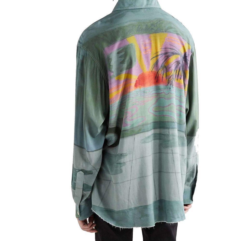 Celine Printed Shirt CE-8736316915924-40