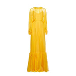 Gucci Silk Long Dress GU-8736428392660-40