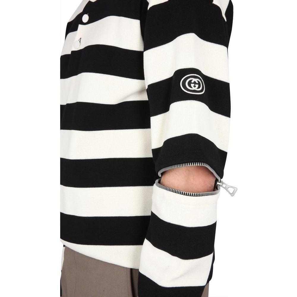 Gucci Striped Cotton Polo