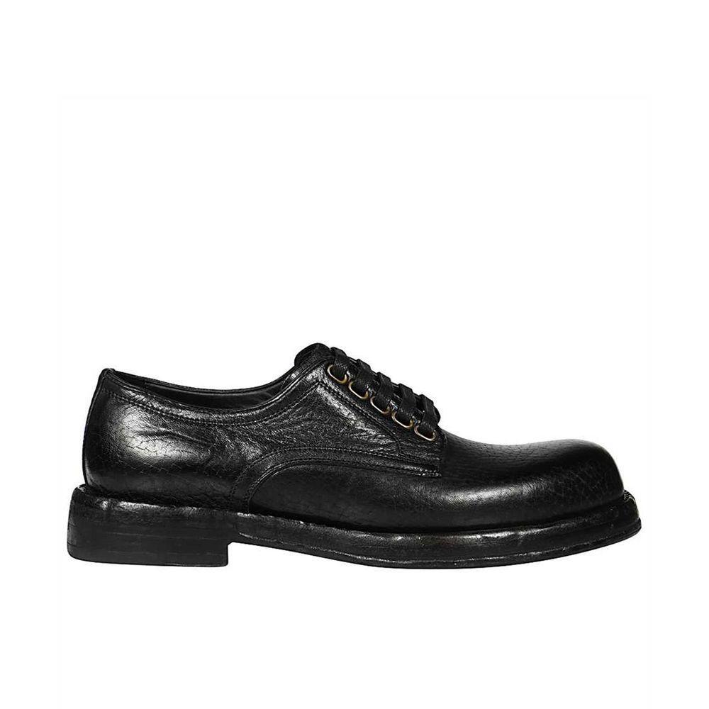 Dolce & Gabbana Leather Derbies DO-8736350896340-EU40/US7