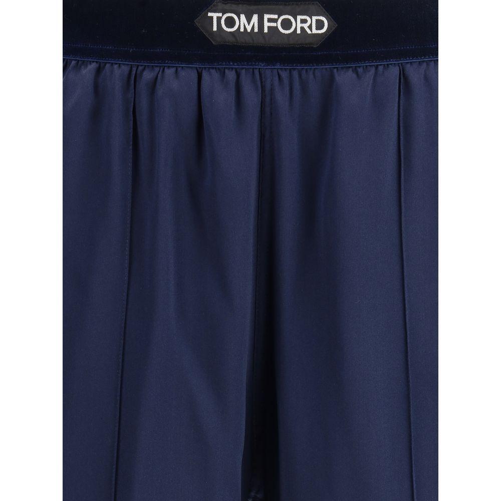 Tom Ford Silk Pants TO-PAW397FAX881HB840-S