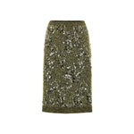 Gucci Green Viscose Skirt GU-9790674-M