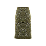 Gucci Green Viscose Skirt GU-9790674-M