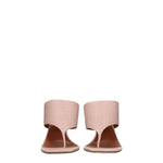 Paris Texas Pink Leather Stiletto Heels Sandals PA-8547174187273-EU37/US7