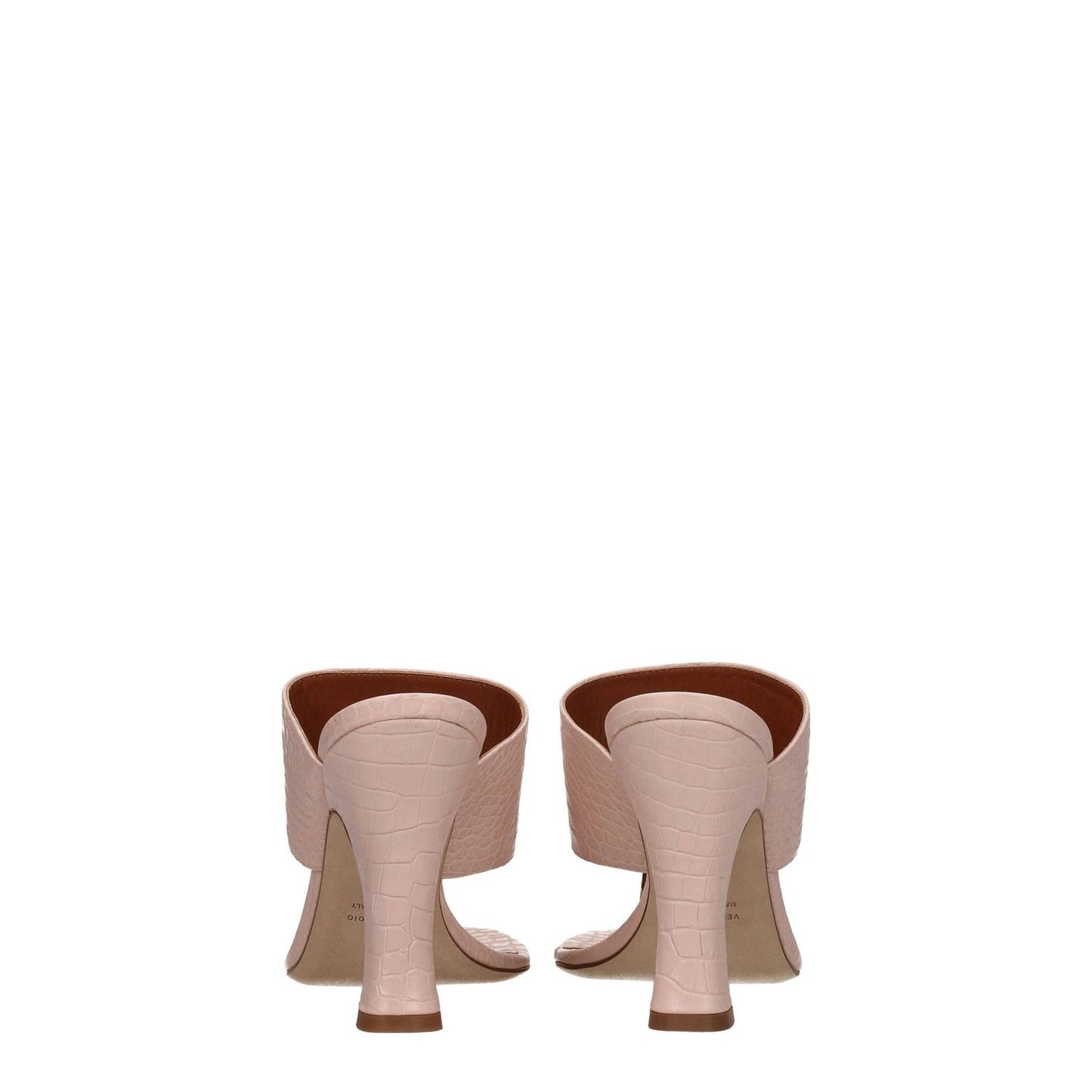 Paris Texas Pink Leather Stiletto Heels Sandals PA-8547174187273-EU37/US7